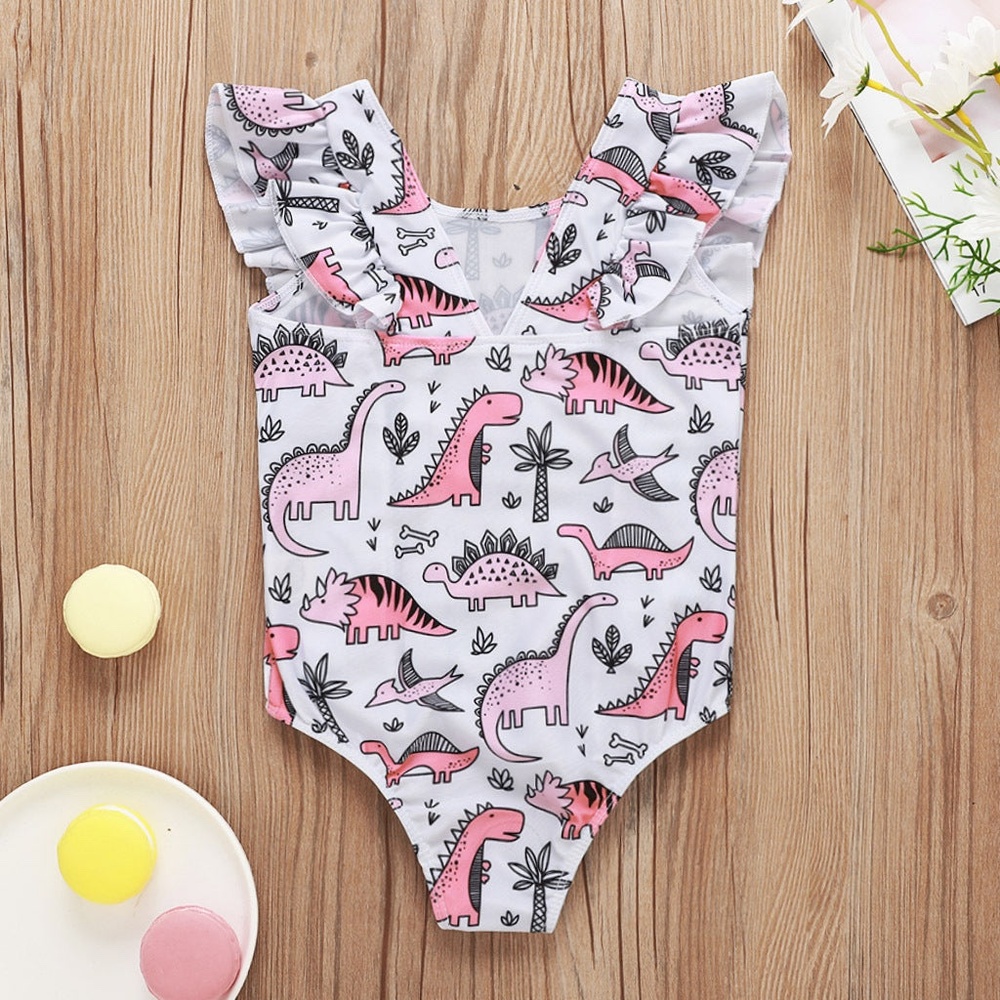 Girls Dinosaur Swimsuit